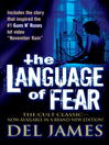 Cover image for The Language of Fear